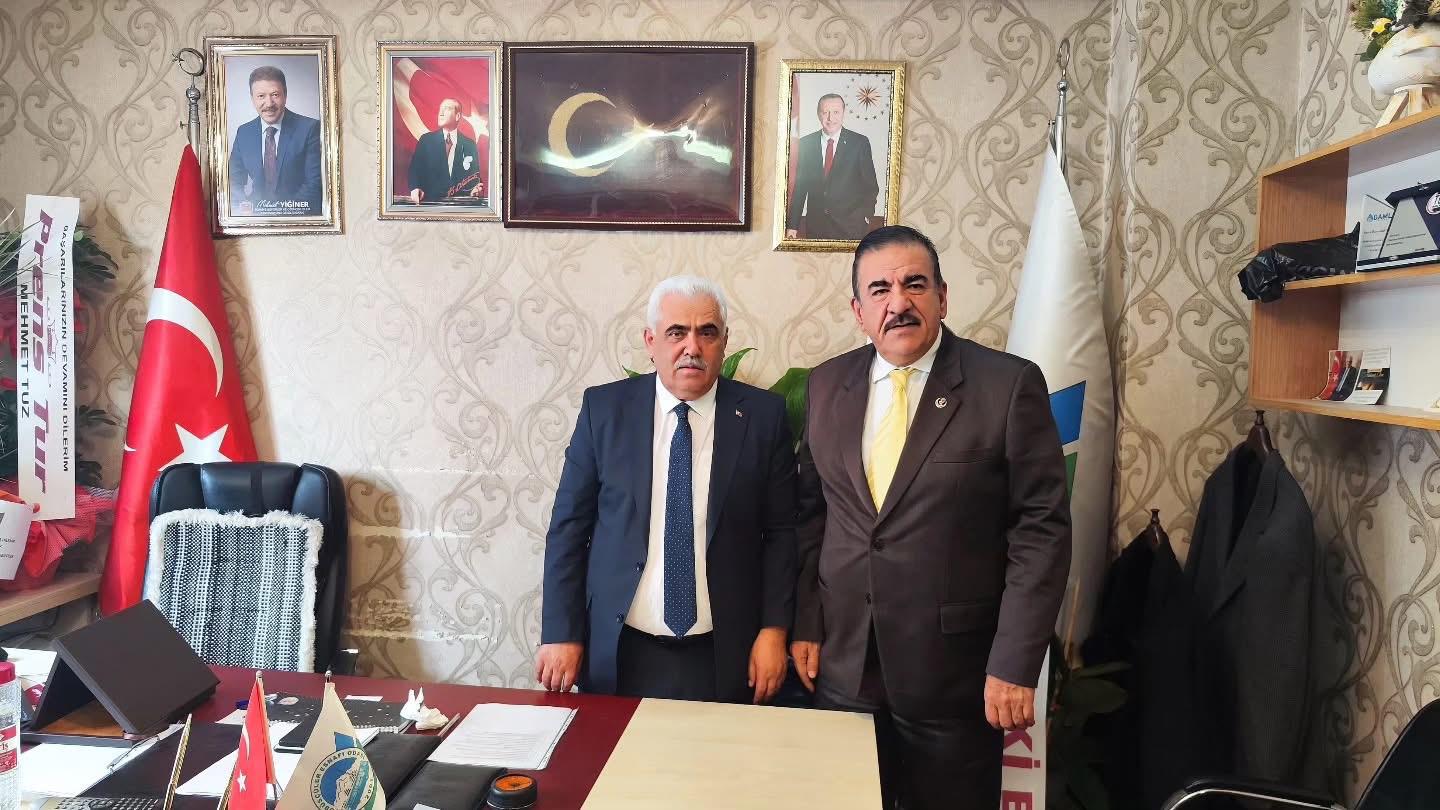 Kayseri İl Başkanı Murat Kelek:Hayrullah Şahin'e Hayırlı Olsun Ziyareti